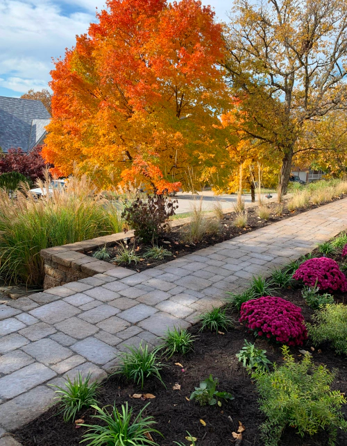 walkway and landscape design